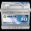  12v 60Ah 540A VARTA DYNAMIC SLI D43